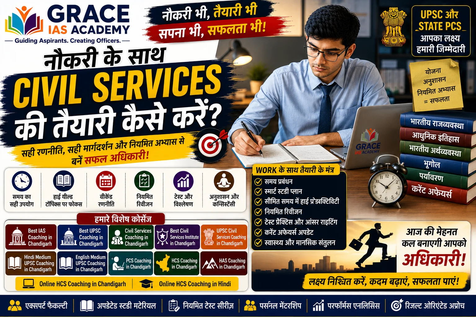 How to Prepare for Civil Services with a Job